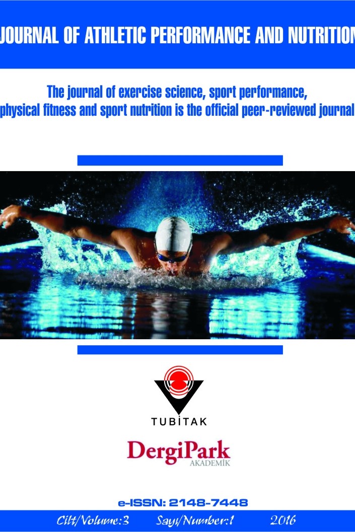 Journal of Athletic Performance and Nutrition-Cover