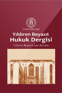 Yıldırım Beyazıt Hukuk Dergisi-Cover