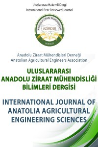 Uluslararası Anadolu Ziraat Mühendisliği Bilimleri Dergisi-Cover