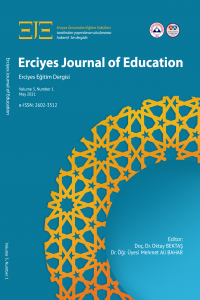 Erciyes Journal of Education-Cover
