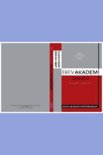 EKEV Akademi Dergisi-Cover