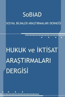 Hukuk ve İktisat Araştırmaları Dergisi-Cover