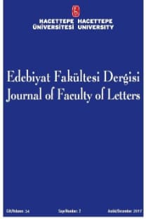 Hacettepe Üniversitesi Edebiyat Fakültesi Dergisi-Cover