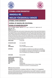 Anadolu Bil Meslek Yüksekokulu Dergisi