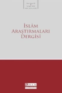 İslam Araştırmaları Dergisi-Cover