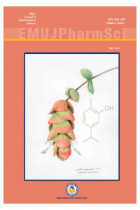 EMU Journal of Pharmaceutical Sciences-Cover