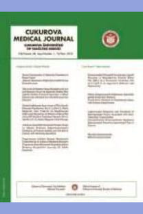 Cukurova Medical Journal
