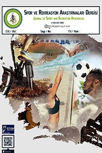 Spor ve Rekreasyon Araştırmaları Dergisi-Cover
