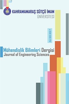 Kahramanmaraş Sütçü İmam Üniversitesi Mühendislik Bilimleri Dergisi