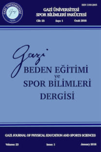 Gazi Beden Eğitimi ve Spor Bilimleri Dergisi-Cover