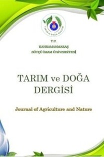 KSÜ Tarım ve Doğa Dergisi-Cover