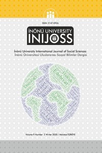 İnönü Üniversitesi Uluslararası Sosyal Bilimler Dergisi-Cover