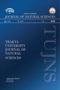 Trakya University Journal of Natural Sciences-Cover