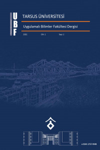 Tarsus Üniversitesi Uygulamalı Bilimler Fakültesi Dergisi-Cover