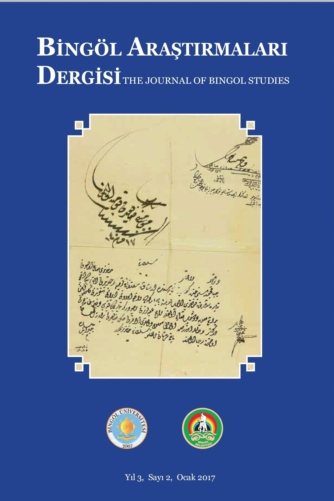 Bingöl Araştırmaları Dergisi