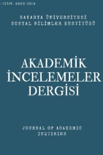 Akademik İncelemeler Dergisi-Cover