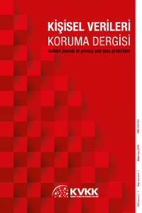 Kişisel Verileri Koruma Dergisi-Cover