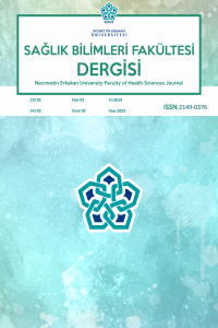 Necmettin Erbakan Üniversitesi Sağlık Bilimleri Fakültesi Dergisi-Cover