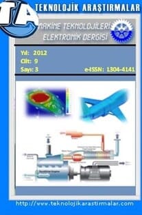 Makine Teknolojileri Elektronik Dergisi (elektronik)-Cover