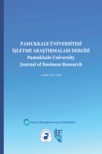 Pamukkale Üniversitesi İşletme Araştırmaları Dergisi-Cover