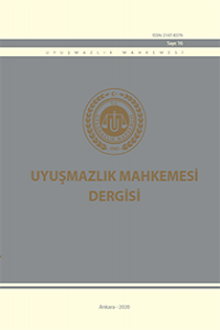 Uyuşmazlık Mahkemesi Dergisi-Cover