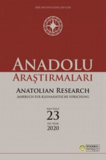 Anadolu Araştırmaları-Cover