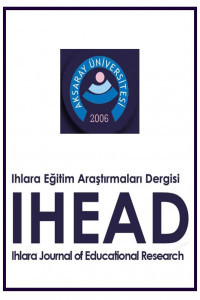 Ihlara Eğitim Araştırmaları Dergisi-Cover