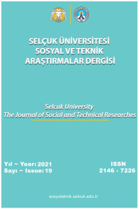 Selçuk Üniversitesi Sosyal ve Teknik Araştırmalar Dergisi-Cover