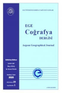 Ege Coğrafya Dergisi-Cover