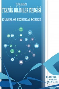 Teknik Bilimler Dergisi-Cover