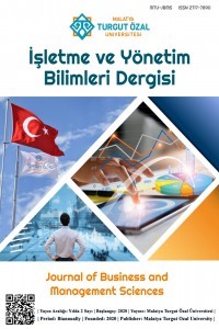 Malatya Turgut Özal Üniversitesi İşletme ve Yönetim Bilimleri Dergisi-Cover
