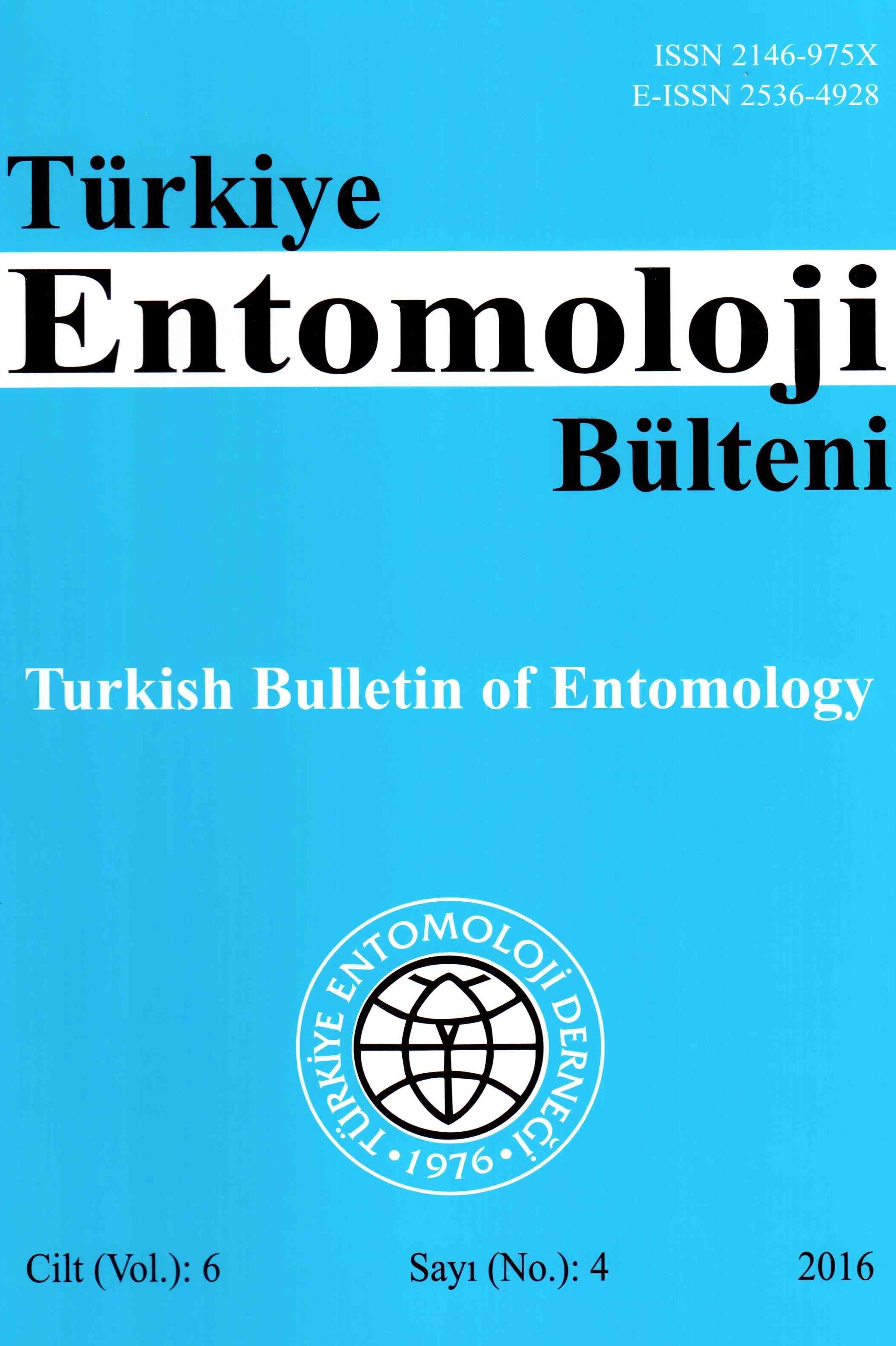 Türkiye Entomoloji Bülteni-Cover
