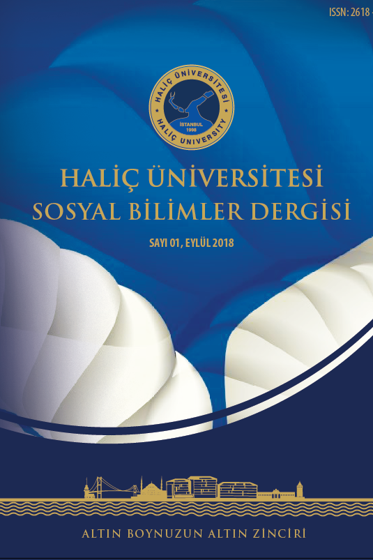 Haliç Üniversitesi Sosyal Bilimler Dergisi