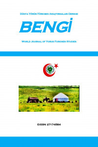 BENGİ Dünya Yörük-Türkmen Araştırmaları Dergisi-Cover