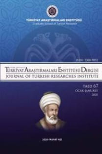 Atatürk Üniversitesi Türkiyat Araştırmaları Enstitüsü Dergisi-Cover