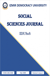 Izmir Democracy University Social Sciences Journal-Cover