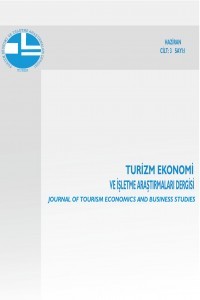 Turizm Ekonomi ve İşletme Araştırmaları Dergisi-Cover