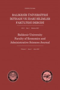 Balıkesir Üniversitesi İktisadi ve İdari Bilimler Fakültesi Dergisi-Cover