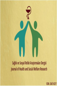 Sağlık ve Sosyal Refah Araştırmaları Dergisi-Cover