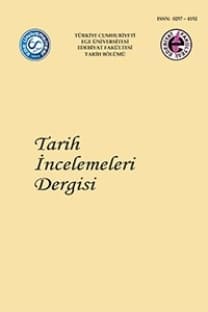 Tarih İncelemeleri Dergisi-Cover