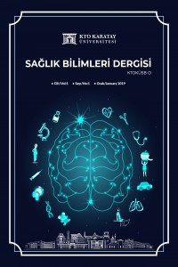 KTO Karatay Üniversitesi Sağlık Bilimleri Dergisi-Cover