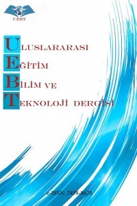 Uluslararası Eğitim Bilim ve Teknoloji Dergisi-Cover