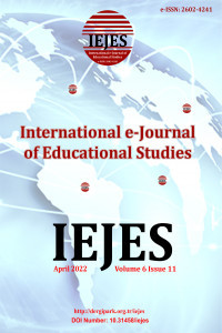 International e-Journal of Educational Studies-Cover