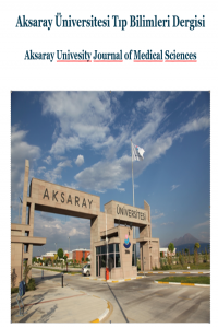Aksaray Üniversitesi Tıp Bilimleri Dergisi-Cover