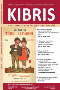 Kıbrıs Araştırmaları ve İncelemeleri Dergisi-Cover