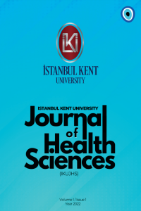 Istanbul Kent University Journal of Health Sciences-Cover