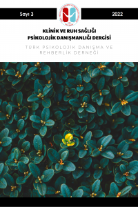 Klinik ve Ruh Sağlığı Psikolojik Danışmanlığı Dergisi-Cover