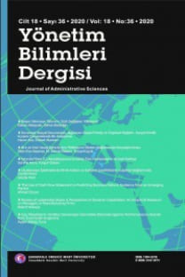 Yönetim Bilimleri Dergisi-Cover