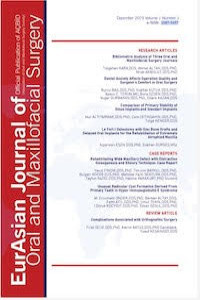 EurAsian Journal of Oral and Maxillofacial Surgery-Cover