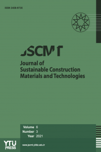 Journal of Sustainable Construction Materials and Technologies-Cover